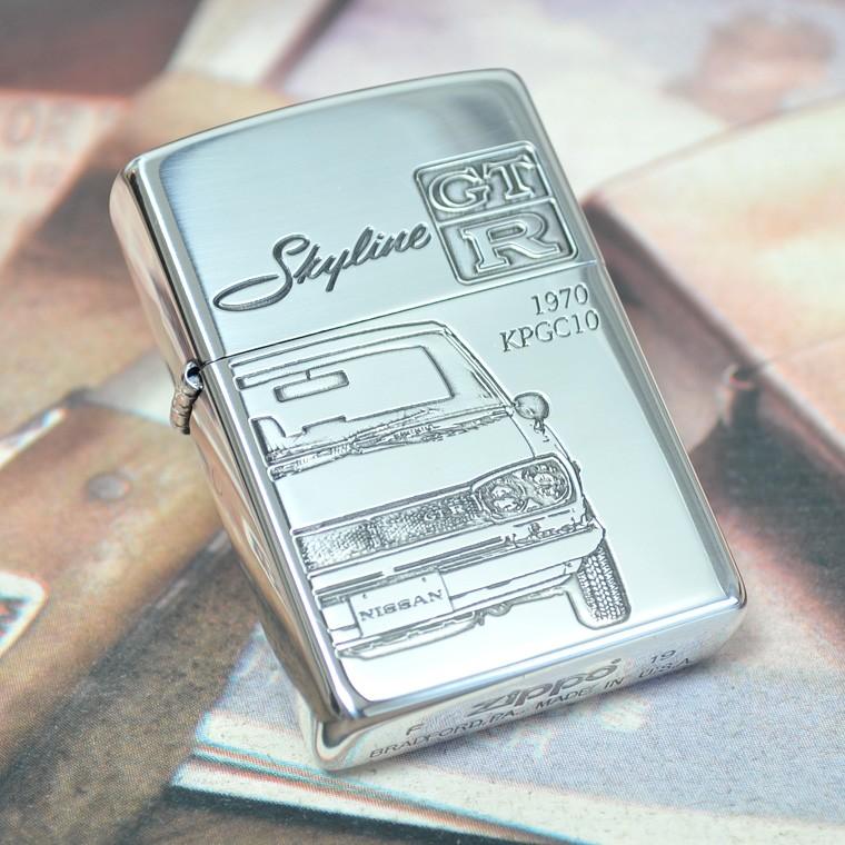 ZIPPO ジッポーライター 限定1969本 日産 SKYLINE GT-R KPGC10_1