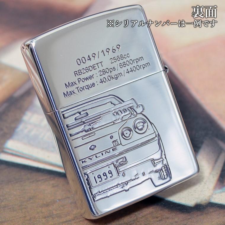 ZIPPO ジッポーライター 限定1969本 日産 SKYLINE GT-R BNR34_2