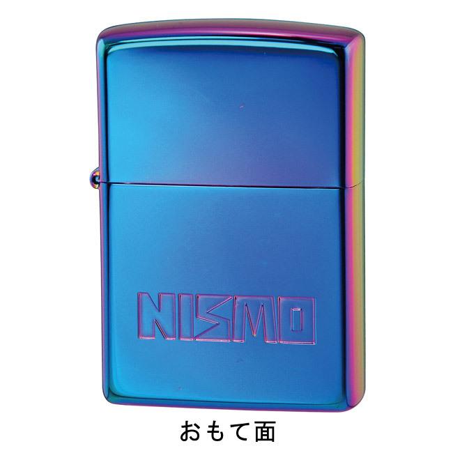 ZIPPO ジッポーライター 日産 NISSAN NISMO レインボーチタン 両面デザインの画像