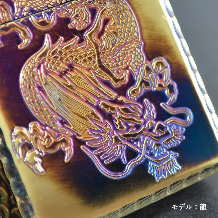 ZIPPO（ジッポー） ジッポーライター ARMOR 唐草 -龍- 5面加工 BR