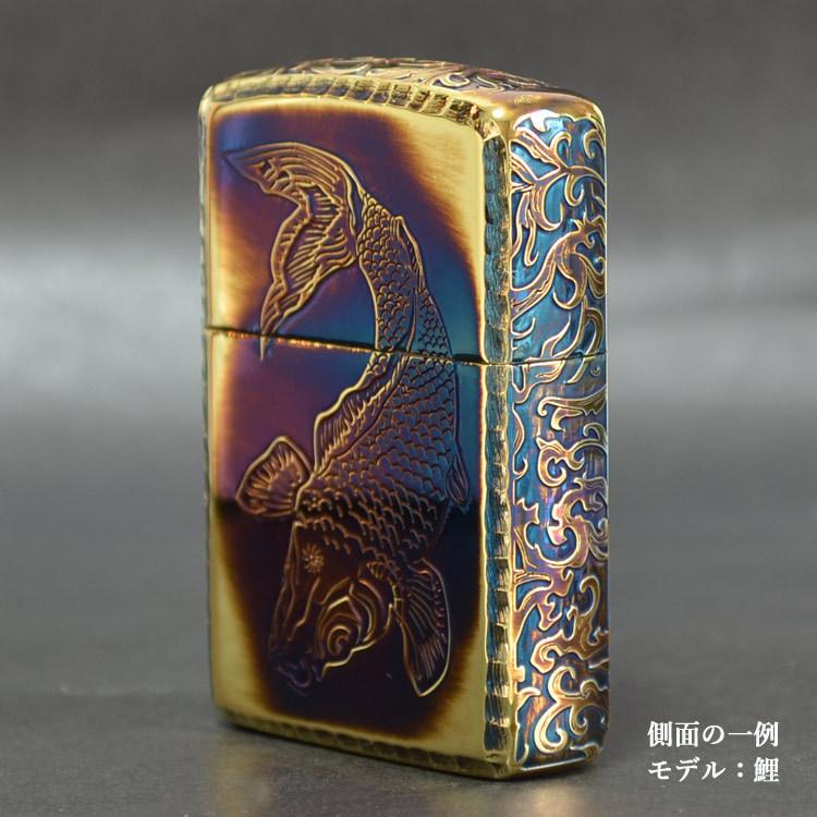 ZIPPO（ジッポー） ジッポーライター ARMOR 唐草 -龍- 5面加工 BR