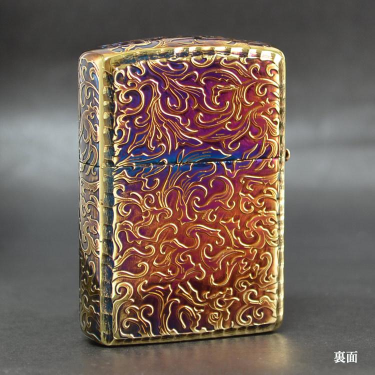 ZIPPO（ジッポー） ジッポーライター ARMOR 唐草 -鳳凰- 5面加工 BR