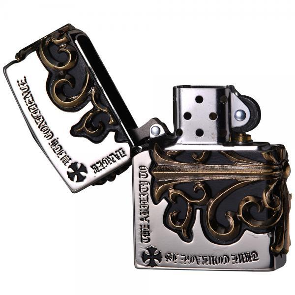 ZIPPO ジッポーライター フルメタルジャケット Aegis ゴールド