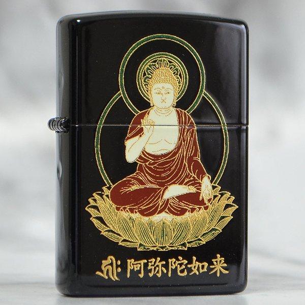ZIPPO（ジッポー） ジッポーライター 本金蒔絵 仏像シリーズ 「阿弥陀