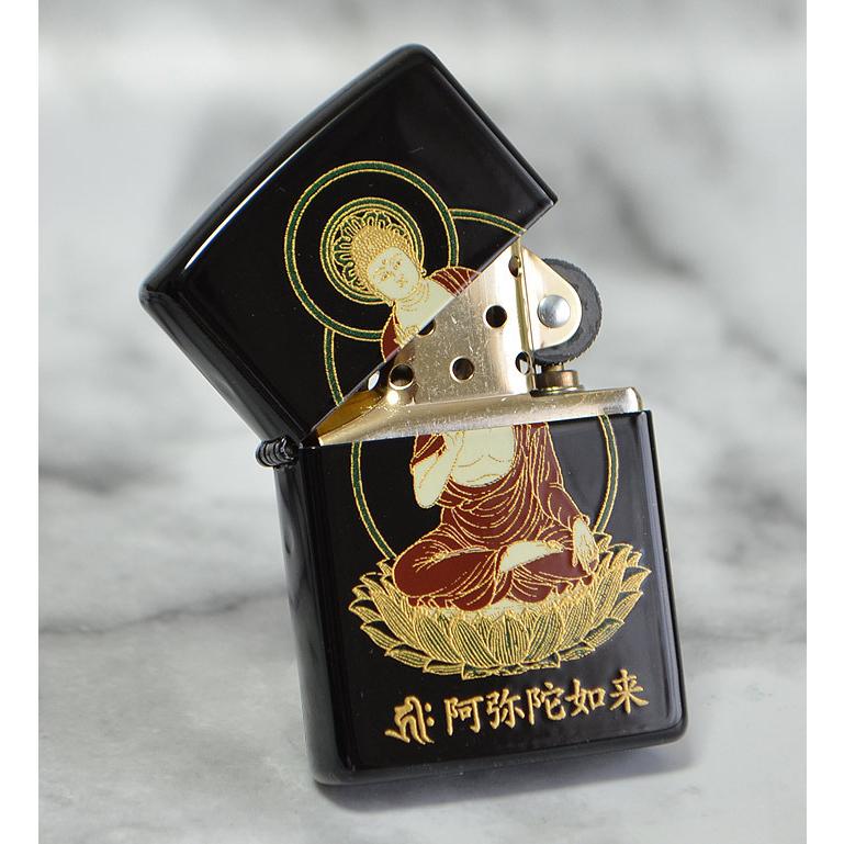 ZIPPO（ジッポー） ジッポーライター 本金蒔絵 仏像シリーズ 「阿弥陀