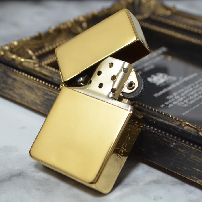 ZIPPO ジッポーライター #1935 レプリカモデル 金めっき ミラー （金タンク＆サイドロゴ）の画像