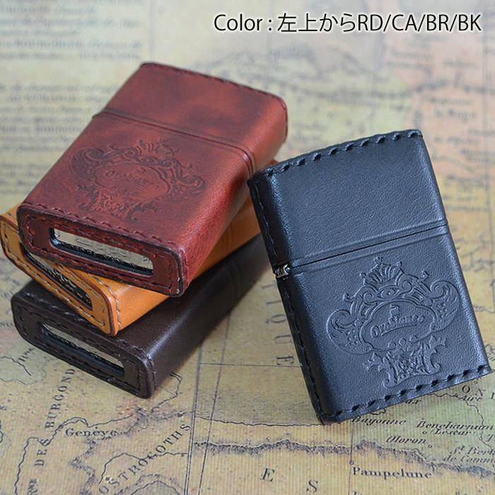orobianco オロビアンコ ラウンドジップ 日本製 レザー 革 B-up ZIPPO（ジッポー） ジッポーライター Orobianco オロビアンコ 本牛革