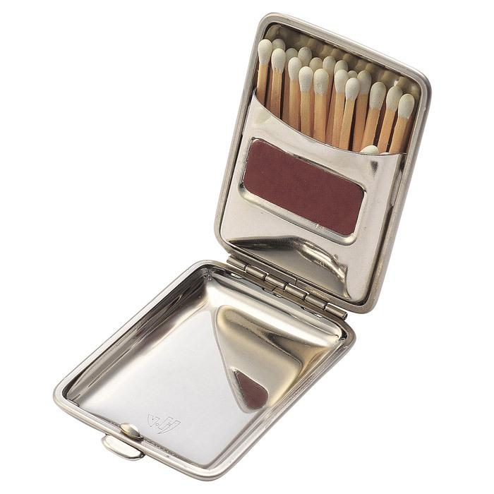 マッチストライカー 1シートプレゼント！ 金属製マッチケース プレーン