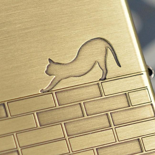 ZIPPO（ジッポー） ジッポーライター キャットウォークBS ブラスメッキ