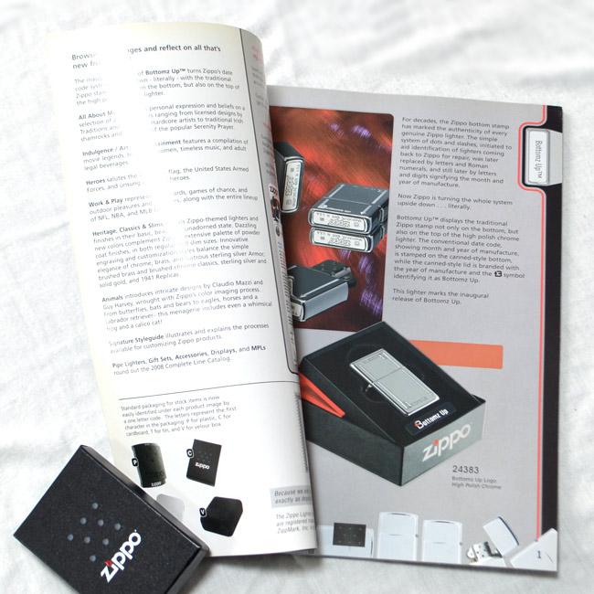 ZIPPO（ジッポー） ZIPPO本社カタログ 2008 Complete Line Collection