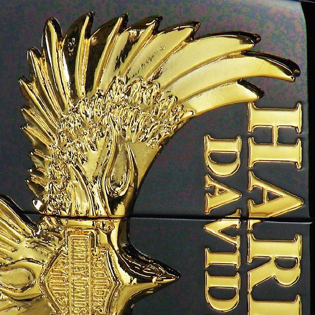 ZIPPO ジッポーライター HARLEY-DAVIDSON ハーレーダビッドソン 日本限定モデル HDP-78 BK フライングイーグルメタル_1