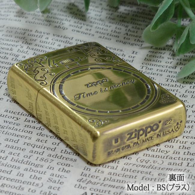 ZIPPO ジッポーライター ARMOR SHELL WATCH INLAY シェルウォッチインレイ BS（ブラス）の画像