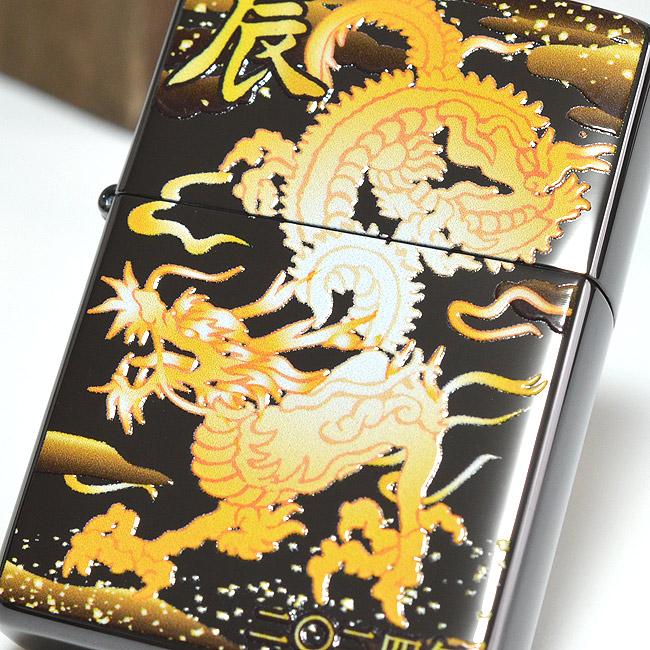 ZIPPO（ジッポー） ジッポーライター 令和六年度干支「辰」モデル 黒 