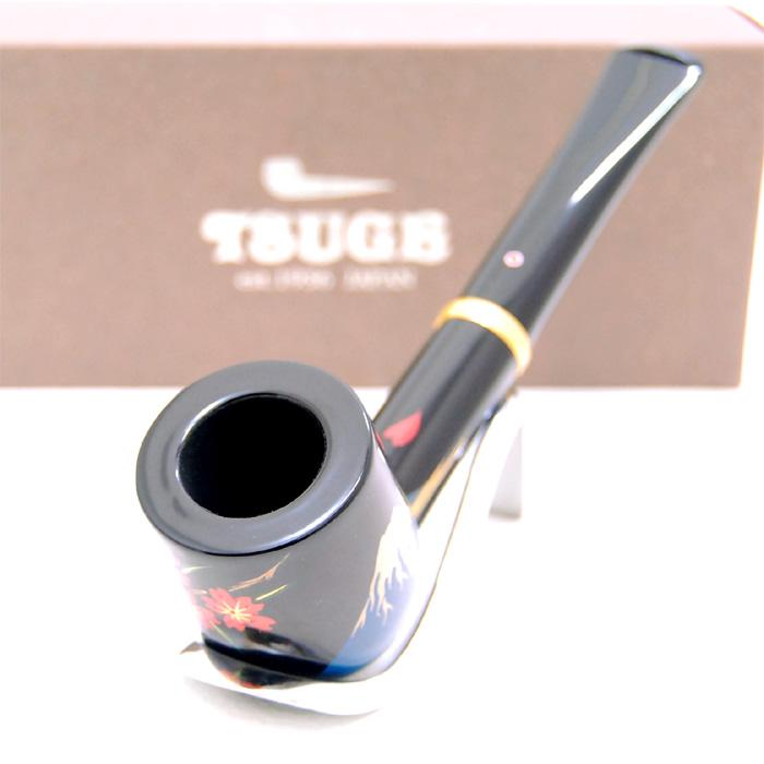TSUGE ツゲ 柘製作所 蒔絵 春「桜花富士」◇ 喫煙具 パイプ・パイプ