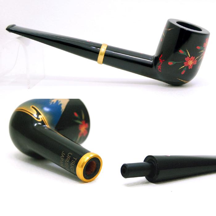 TSUGE ツゲ 柘製作所 蒔絵 春「桜花富士」◇ 喫煙具 パイプ・パイプ