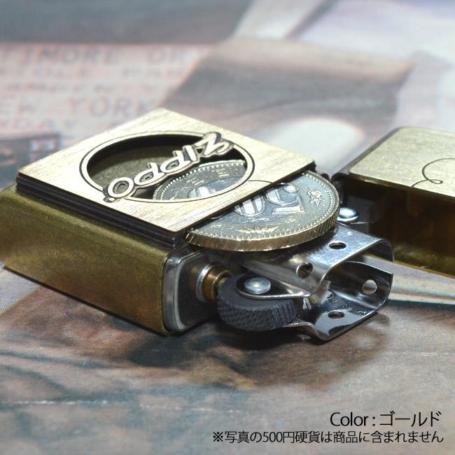 ZIPPO ジッポーライター 500円玉が入る! COINHOLDER コイン ZIPPO ジッポーライター 500円玉が入る! COINHOLDER コイン