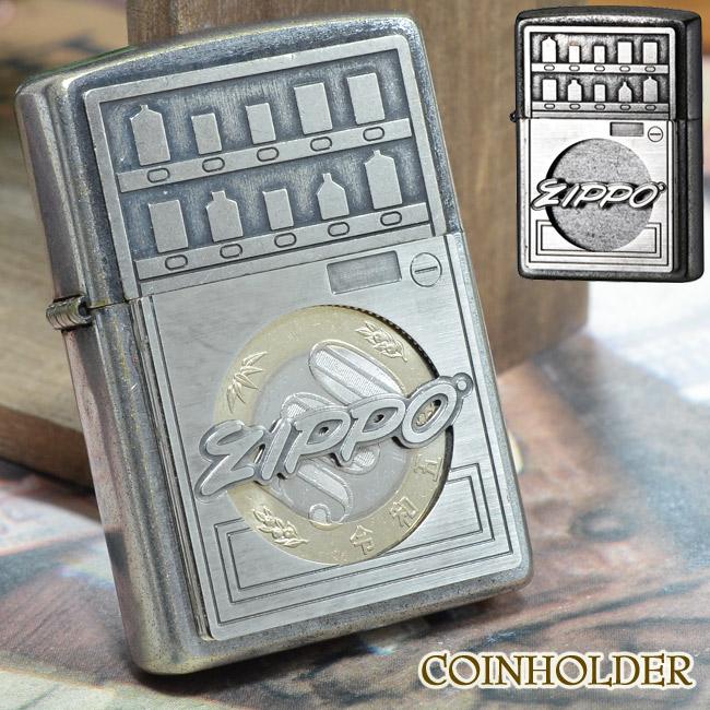 ZIPPO 限定全面カモフラージュ　弾丸キーホルダー付き　２個セット ZIPPO（ジッポー） ジッポーライター 500円玉が入る！ COINHOLDER