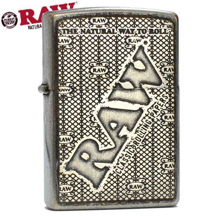 ZIPPO ジッポーライター RAW Zippo ウォーターマークメタル : ZIPPO 