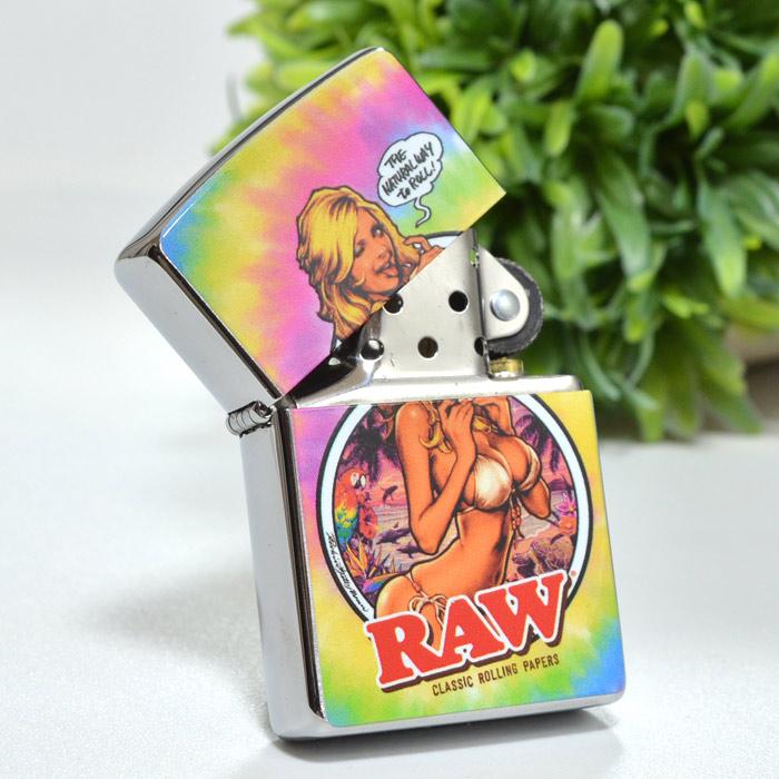 ZIPPO ジッポーライター RAWガールZippo タイダイ : ZIPPO Specialty 