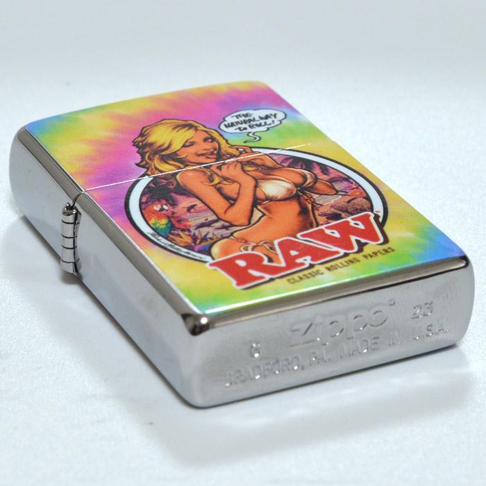 ZIPPO ジッポーライター RAWガールZippo タイダイ : ZIPPO Specialty
