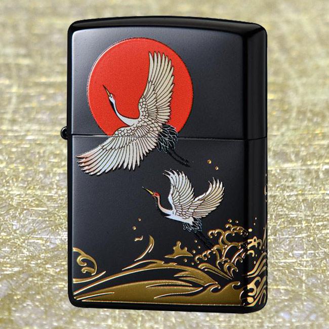 ZIPPO（ジッポー） ジッポーライター JapaneseDesign 和柄 【鶴 