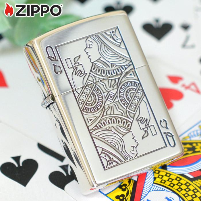 ZIPPO（ジッポー） ZPトランプ クイーン シルバーコーティング