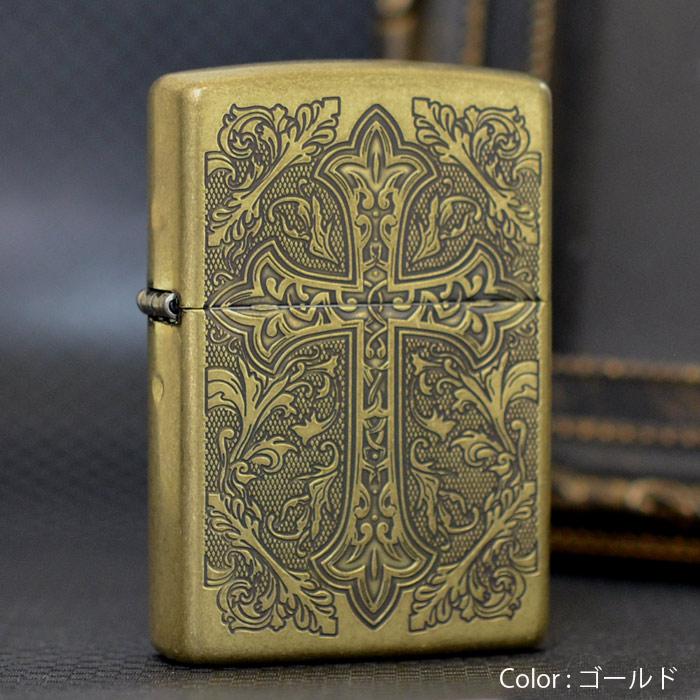 【新品】両面クロス アラベスク Zippo 特注モデル 全面加工 ZIPPO（ジッポー） ジッポーライター アラベスククロス ArabesqueCross