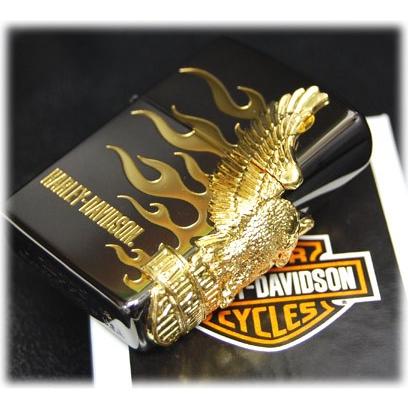 ZIPPO ジッポーライター HARLEY DAVIDSON サイドメタル HDP-01の画像