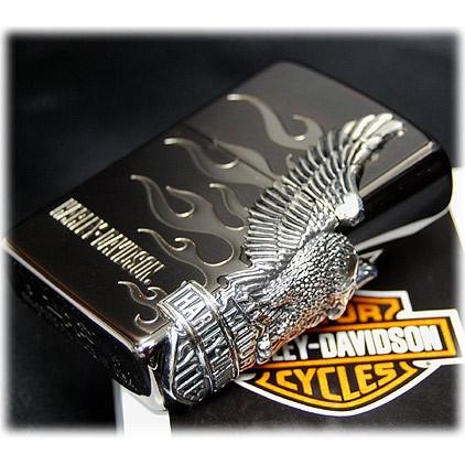 ZIPPO ジッポーライター HARLEY DAVIDSON サイドメタル HDP-02の画像