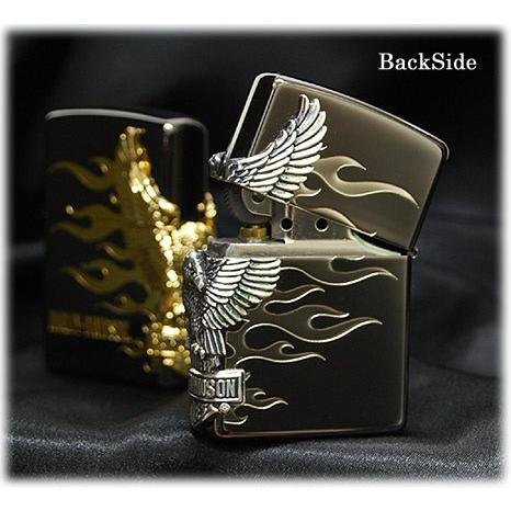 ZIPPO ジッポーライター HARLEY DAVIDSON サイドメタル HDP-02の画像