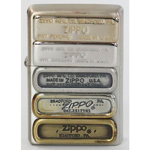 ZIPPO（ジッポー） ボトム・メタル貼り2005年製未使用品 | ZIPPO