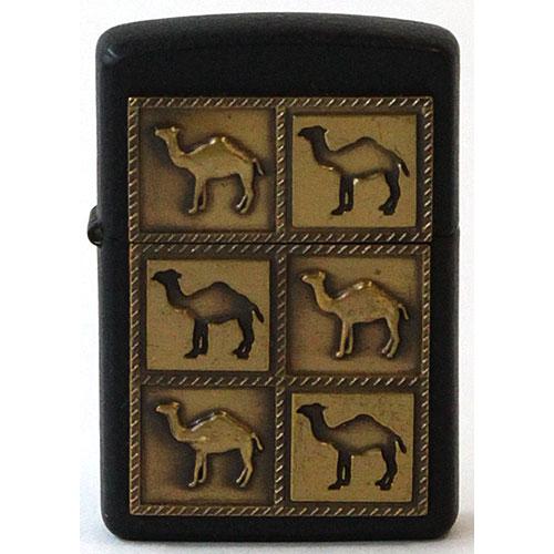 CAMEL」ジッポー B.6頭ラクダ柄メタル | ジッポー ZIPPOライター 