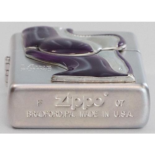 ジッポー ZIPPOライター ジッポライター| 不二子バージョン B.パープル2007年製、未使用品、スレあり。｜zippoworld｜05