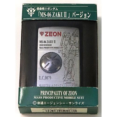 機動戦士ガンダム B Zaku Ii型01年製ジッポー Zippoライター ジッポライター Kidousenshigandamubzakuiigata01nensei ジッポーワールド 通販 Yahoo ショッピング