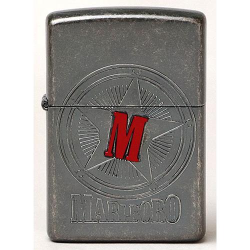 ZIPPO 「Marlboro」マルボロ・ジッポー C.赤文字M・羅針盤2000年 ZIPPO 「Marlboro」マルボロ・ジッポー C.赤文字M・羅針盤2000年