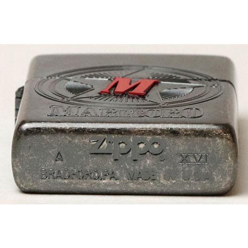ZIPPO 「Marlboro」マルボロ・ジッポー C.赤文字M・羅針盤2000年 ZIPPO 「Marlboro」マルボロ・ジッポー C.赤文字M・羅針盤2000年