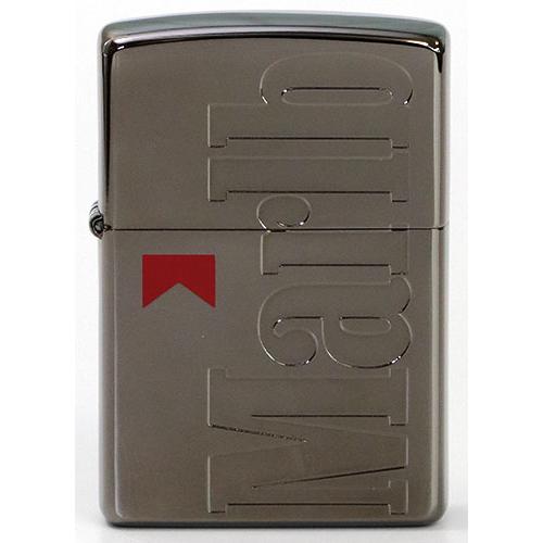 ZIPPO 「Marlboro」マルボロ・ジッポー J.「横ロゴ」黒メッキ