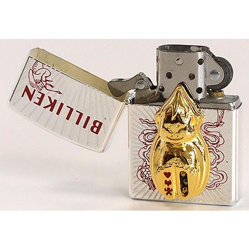 ZIPPO 大阪名物ビリケンさん B.占いメタル貼り1997年製サラ品 ZIPPO 大阪名物ビリケンさん B.占いメタル貼り1997年製サラ品