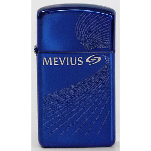ZIPPO タバコ柄「メビウス」MEVIUS G.アーマー・スリム型ブルー ZIPPO タバコ柄「メビウス」MEVIUS G.アーマー・スリム型ブルー