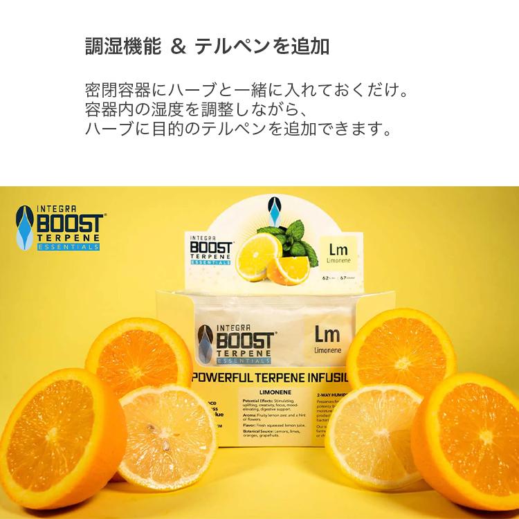 【メール便対応】 Integra Boost テルペンエッセンシャル 62％ 調湿剤 4グラム |  | 06