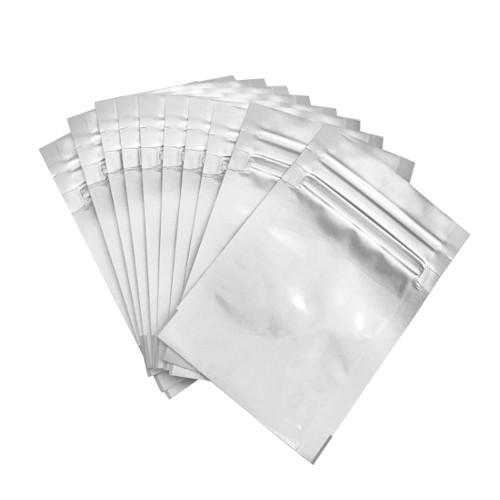 平袋ケース メール便対応】 アルミジップバッグ チャック付き平袋(73×57mm