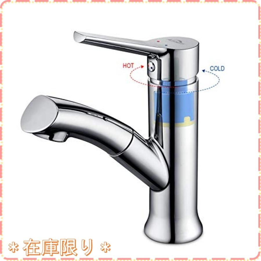 Auralum 洗面蛇口 浴室用 洗面水栓 シングルレバー 混合水栓 ホース引出し式 水栓 洗髪用 水栓 泡沫水流 取り付け Pld249192 ジスクージ 通販 Yahoo ショッピング