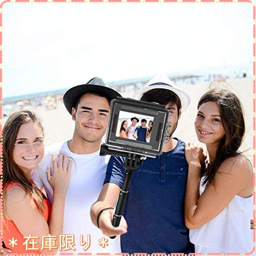 Crosstour アクションカメラ用自撮り棒 Rcx ジスクージ 通販 Yahoo ショッピング