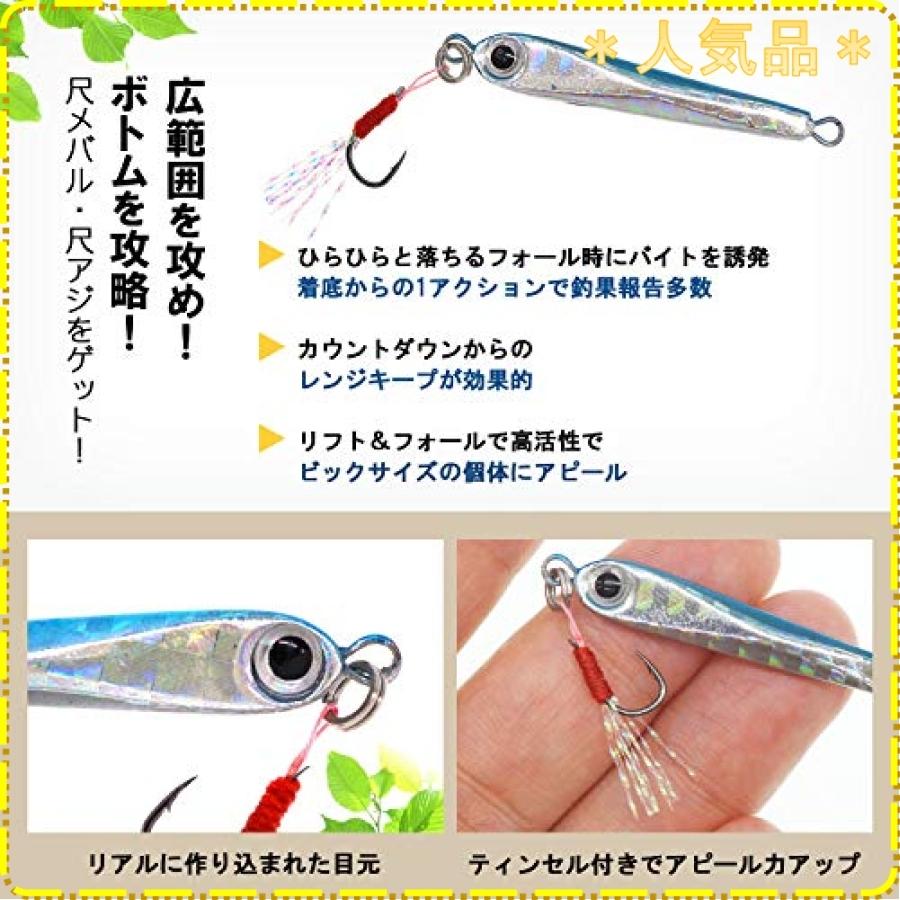 Wild Scene ワイルドシーン メタルジグ アジング セット 3 5g 3 5cm 5 5g 4 0cm ５個セット アシストフック 標準装備 Wss 18tip8r7an5l ジスクージ 通販 Yahoo ショッピング