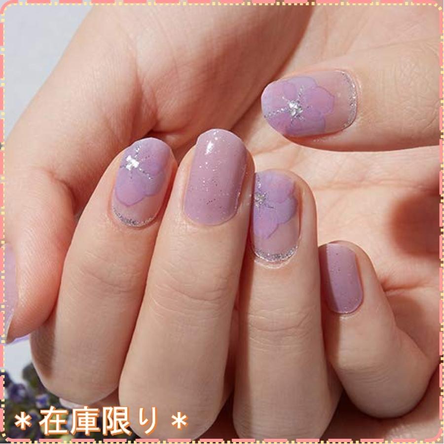 Gelato Factory ネイルシール 紫色の透明なフラワー 貼るだけマニキュア ジェルネイル ネイルチップ ネイル Wss 36baicfccwnb ジスクージ 通販 Yahoo ショッピング