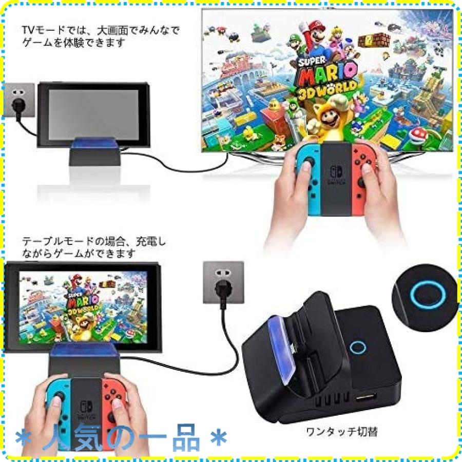 Switch ドック Gulikit スイッチ ドック Dock 4k Hdmi変換 Tvモード テーブルモード 小型放熱 Switchアダプター 最新シス Wss 36bairiigshc ジスクージ 通販 Yahoo ショッピング
