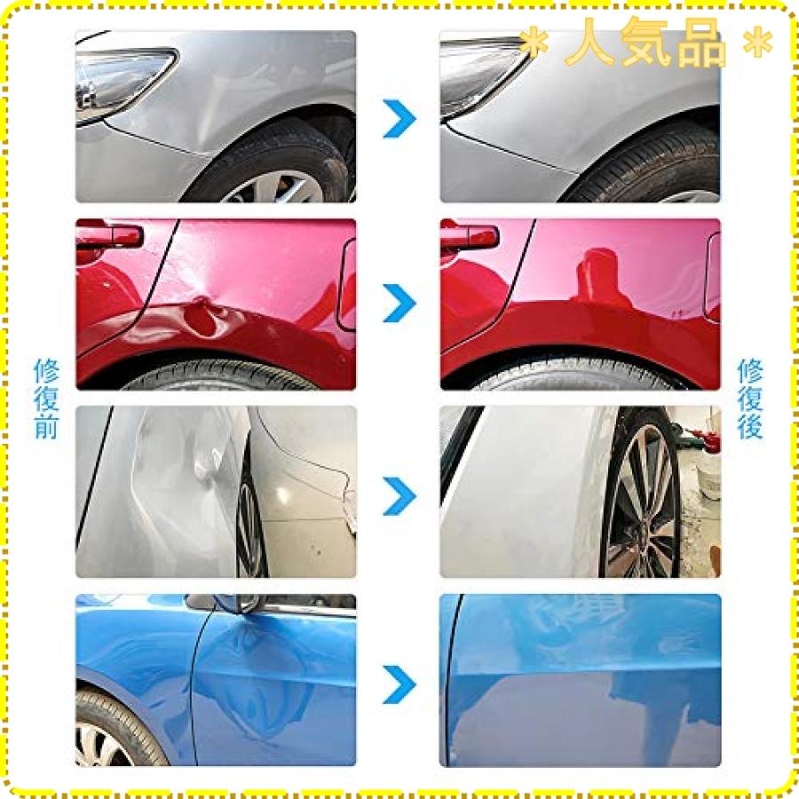 デントリペアツール Superpdr 車の凹み直し 修復工具 車修復工具 引っ張り工具 ー品販売 凹み吸盤40本 車へこみ修理 グルーガン T型引っ張り工具 無塗装カー凹み補修 日本