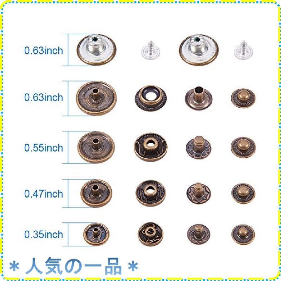 Pandahall Elite 約50組セットスナップボタンボタンホック釦打棒穴抜きポンチ打ち台 丸皿 付きクラフト金具打具 Wss 51qpwwigrcoi ジスクージ 通販 Yahoo ショッピング