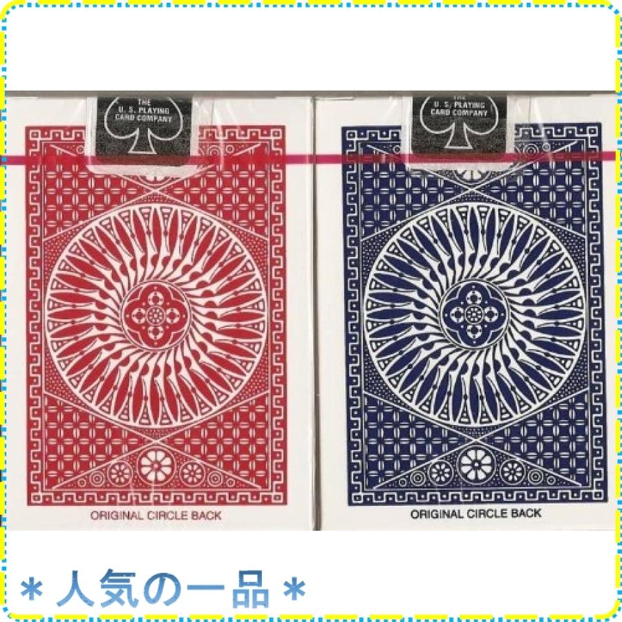 Tally Ho タリホー Circle Back サークルバック トランプ 赤 青 ポーカーサイズ 2デックシュリンクパック Wss 70j88csxznqo ジスクージ 通販 Yahoo ショッピング