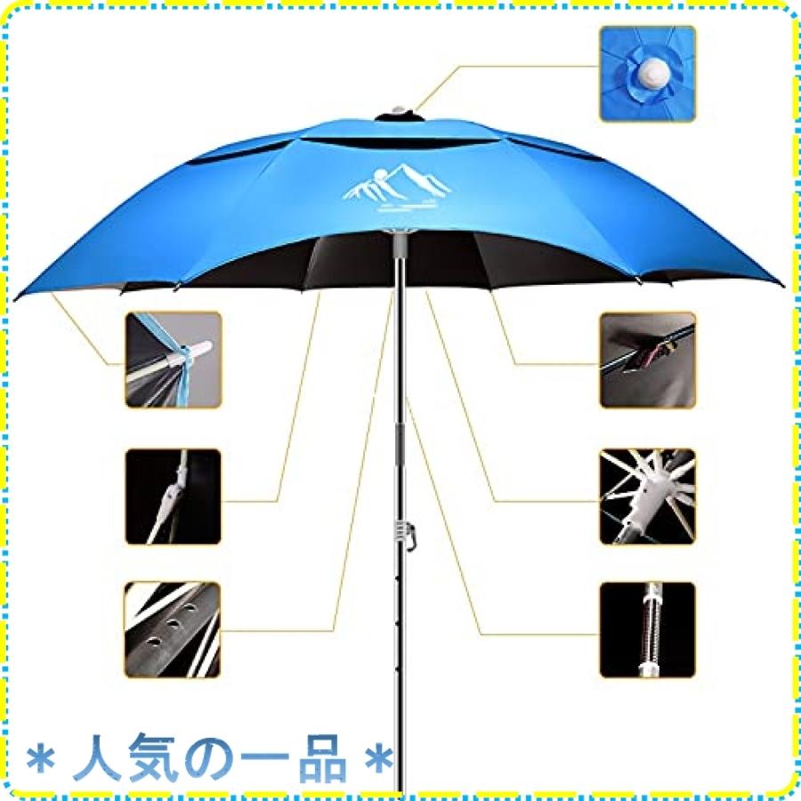 Besroy パラソル 釣り傘 釣り用パラソル 新型アナログで日焼けと99 Uvカット チルト機能付 360 回転調節 折り畳み Wss 72lahp1q9m65 ジスクージ 通販 Yahoo ショッピング